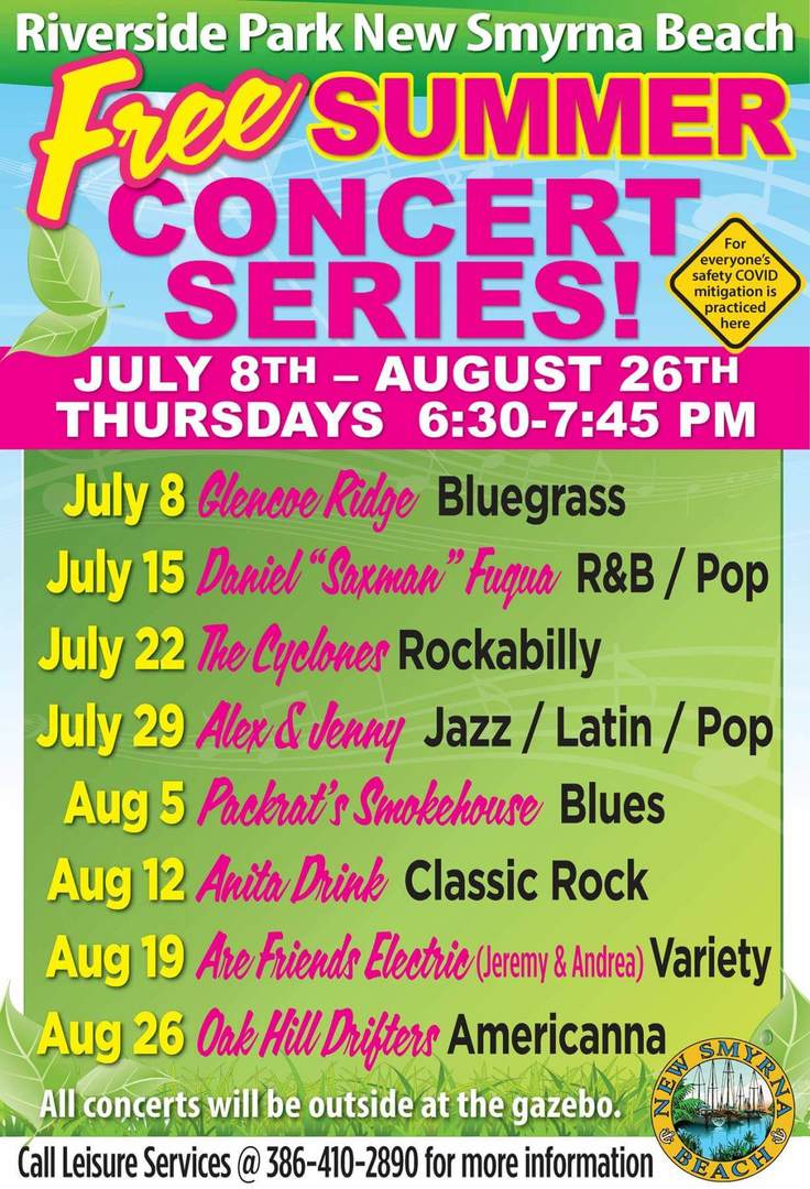 Summer Concert Series Riverside Park