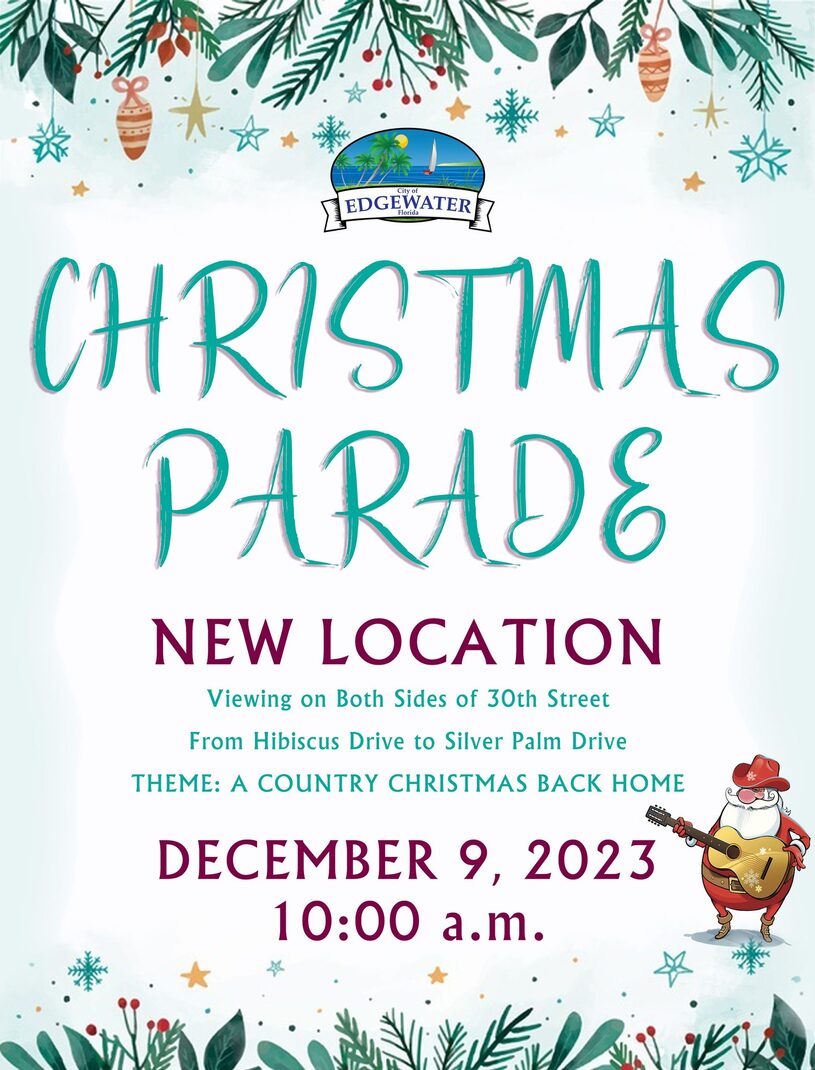 Edgewater gears up for the 2023 Christmas Parade.