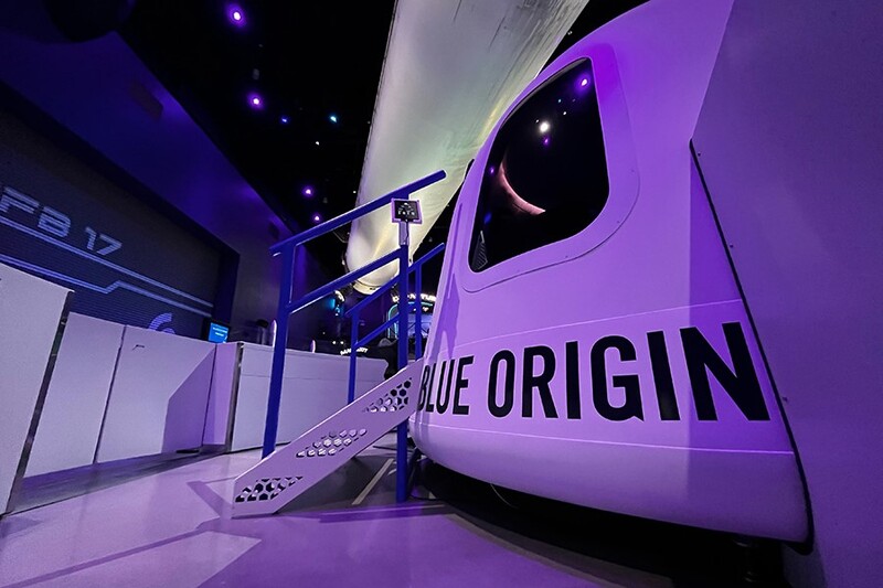 Blue Origin unveils groundbreaking VR Exhibit at Kennedy Space Center.