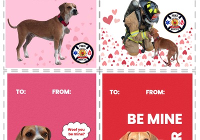 DeLand's Henry in Printable Valentine’s Day Cards