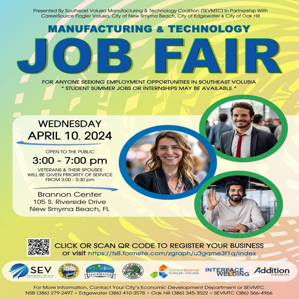 April 10 Job Fair - Manufacturing and Technology