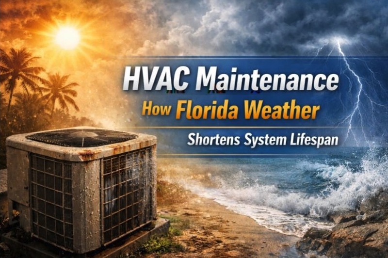 HVAC Maintenance in New Smyrna Beach: How Florida Weather Shortens System Lifespan
