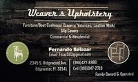 weavers upolsatry