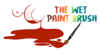 wet paint brush
